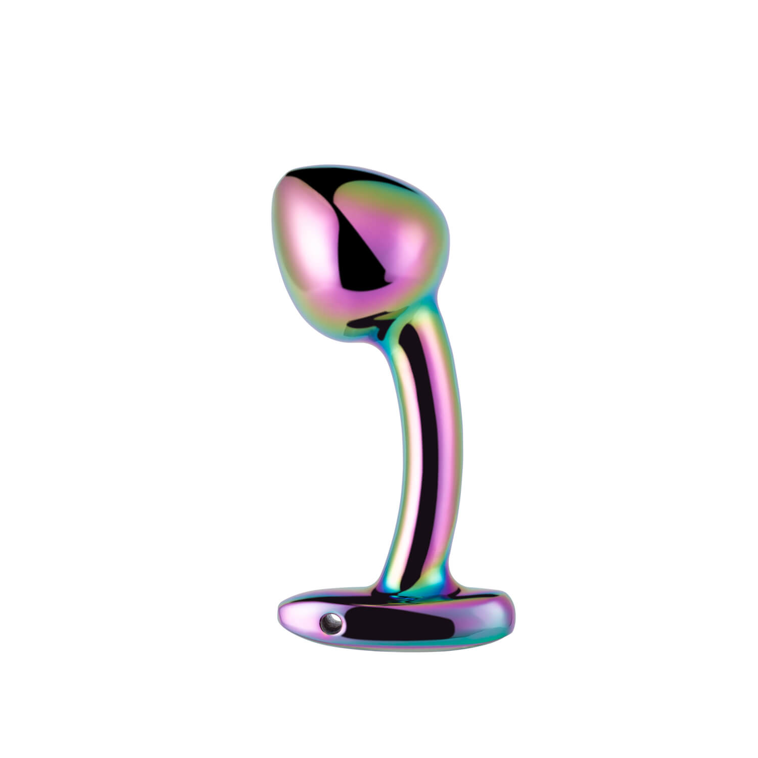 BUD LOVE Radiance Curved Metal Gem Butt Plug