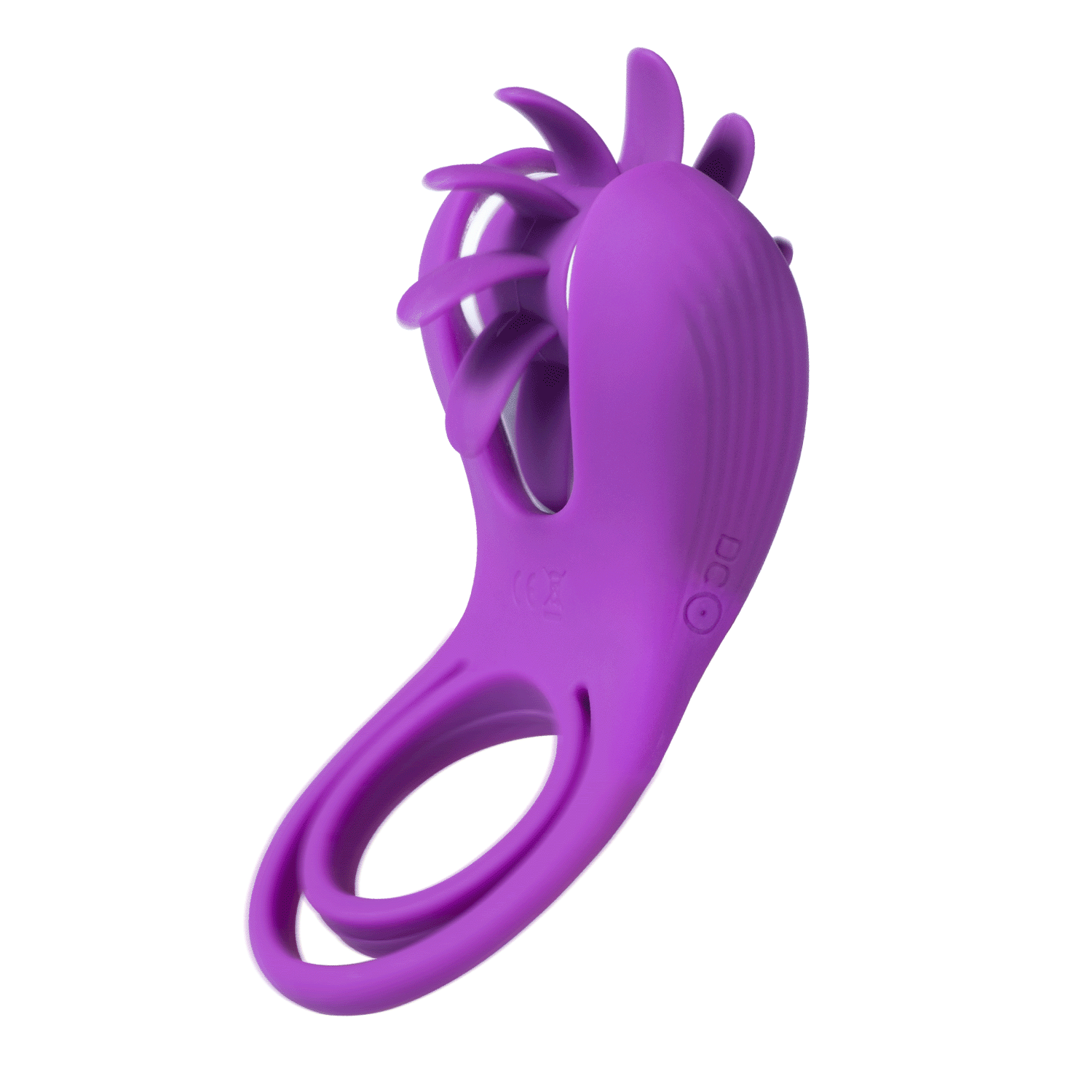 Roxy - Licking Sex Toy & Vibrating Dual Penis Ring Roxy - Licking Sex Toy & Vibrating Dual Penis Ring
